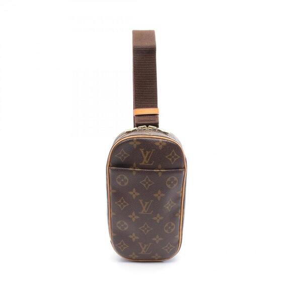 LOUIS VUITTON Brown Monogram Leather Fanny Pack - Picture 1 of 11